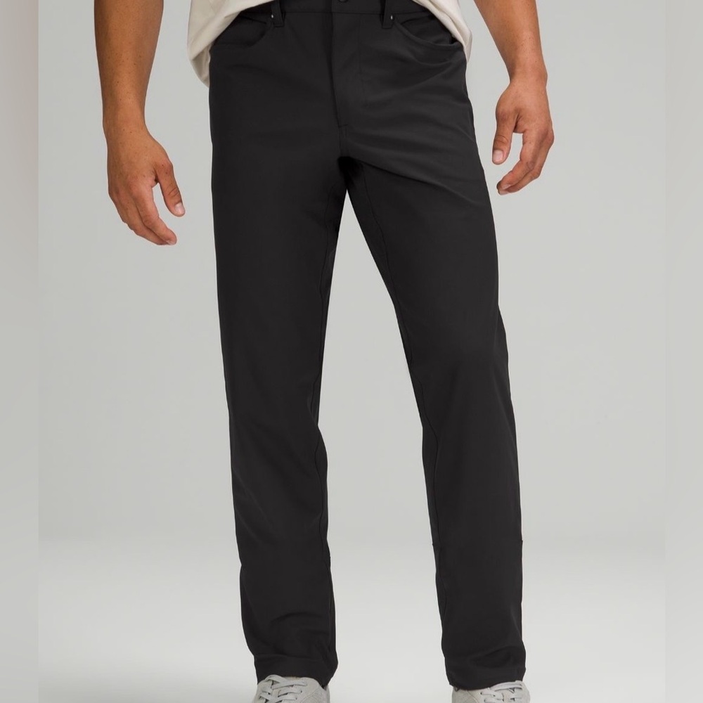 Men’s Black Lululemon ABC Warpstream Pants